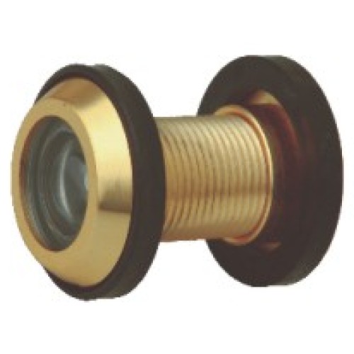 Brass door eye round